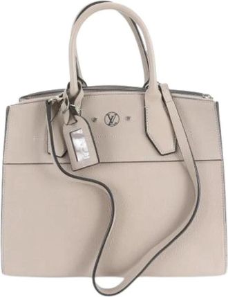 Louis Vuitton Pre-owned Handbags, female, White, Size: ONE SIZE Pre-owned Vintage Handbag