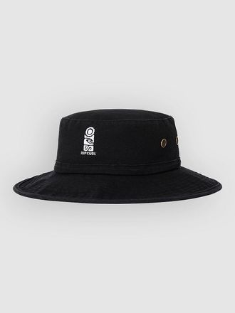 Rip Curl S-Series Wide Brim Hat Bucket Hat schwarz