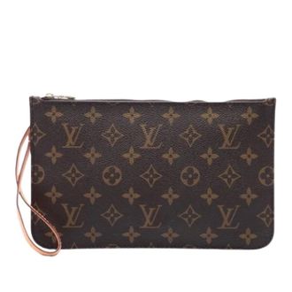 Louis Vuitton Pre-owned Neverfull Pouch - - Pre-owned - Donna - Marrone - ONE SIZE