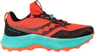 Saucony Endorphin Trail Mens Red Running Shoes - Size UK 7.5