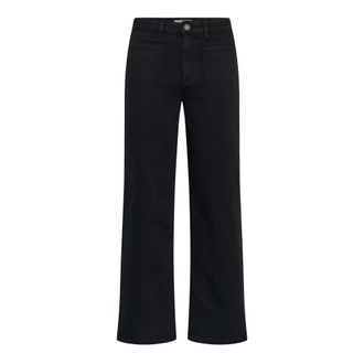 Kaffe Jeans KAbrook HW Reg Fit - - Jeans - Donna - Nero - W29 L34