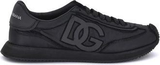 Dolce & Gabbana Sneakers met stedelijke stijl en verfijnde details - Heren - Sneakers - Zwart - 41 EU - Su&egrave;de - Schoenen