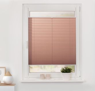 Lichtblick Original Plissee »Plissee Klemmfix, ohne Bohren, verspannt« blickdicht ohne Bohren verspannt lichtdurchlässig, blickdicht