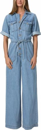 Paige Rumi Denim Jumpsuit In Serenity