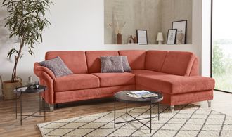 Sit&more Ecksofa »Clio L-Form« wahlweise mit Bettfunktion und Bettkasten, inklusive Federkern