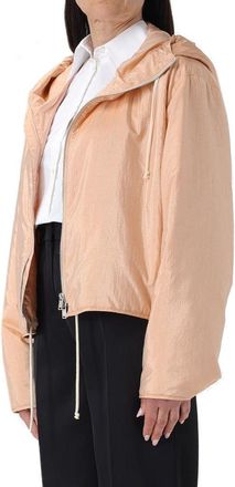 Jil Sander Womens Multicolor Polyamide Shell Jacket Clothing