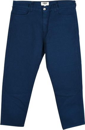 Ymc You Must Create YMC Striped Slim-Fit Trousers Size 36