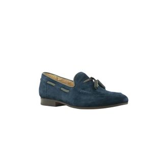 Hudson Stijlvolle Zapato 2 voor mannen - Heren - Loafers - Blauw - 40 EU - Leer - Schoenen