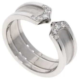 Cartier White Gold (18K) Band Ring (Pre-Owned)
