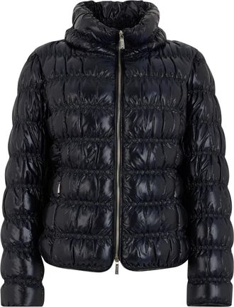 Moorer Iolana Quilted Jacket - Dames - Winterjassen - Zwart - XS - Polyester - Jassen