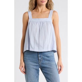 Splendid Jacquard Woven Tank in Country Air Blue at Nordstrom Rack, Size X-Small