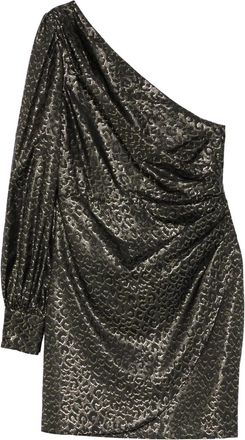 Lauren Ralph Lauren Abito corto monospalla - Nero