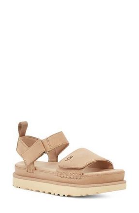 UGG Goldenstar Platform Sandal in Dri at Nordstrom Rack, Size 11