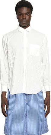 Comme Des Gar&ccedil;ons Crinkled Pocket Shirt