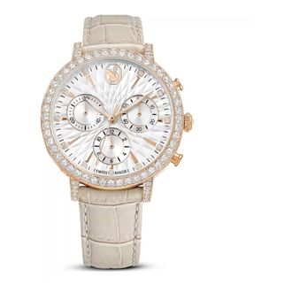 Swarovski Matrix Tennis Chrono Horloge - Dames - Accessoires - Wit - Maat: ONE Size