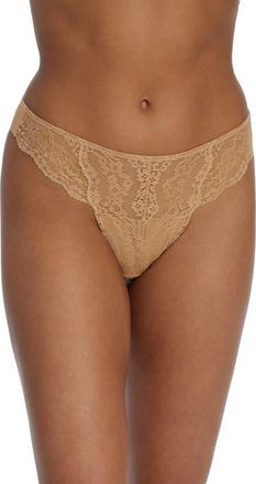 Skarlett Blue Impress Thong in Ginger/terracotta at Nordstrom, Size X-Small