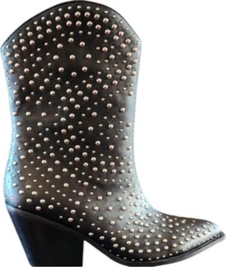 Corkys Footwear Womens Low Lights Heeled Boot In Black