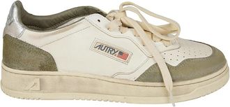 Autry Medalist Low Super Vintage Sneakers - Heren - Sneakers - Wit - 40 EU - Katoen - Schoenen