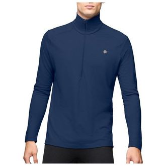 Norr&oslash;na Femund PureUll Zip Neck Merinoshirt f&uuml;r Herren | grau