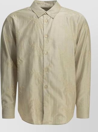 Our Legacy beyond embroidered long sleeve shirt