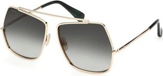 Max Mara unisex, Accessoires, Geel, Maat: 58 MM