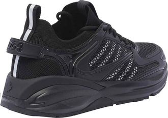 Dsquared2 Mens Dash Sneaker Black Mesh Pvc Rubber