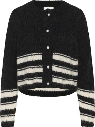 Karen by Simonsen KBTot Cardigan - Dames - Vesten - Zwart - XS - Truien & Vesten