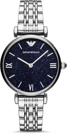 Emporio Armani Quartz Horloge - unisex - Horloges - Grijs - ONE Size - Accessoires