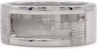 Gucci Silver Silver 925 Band Ring (Pre-Owned)