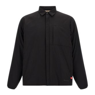 Snow Peak Flexibel Ge&iuml;soleerd Shirt - Heren - Binnenjassen - Zwart - S - Leer - Fitness