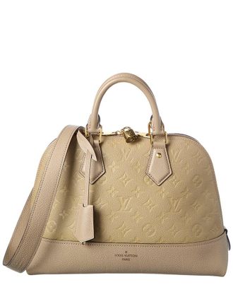 Louis Vuitton Beige Monogram Empreinte Leather Neo Alma Pm (Authentic Pre- Loved)