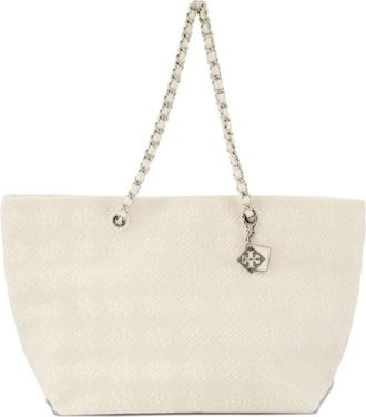 Tory Burch Womens Ella Terry Cotton Tote Bag