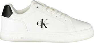 Calvin Klein Bianco Sneaker - Dames - Sneakers - Wit - 36 EU - Leer - Schoenen