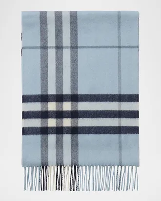 Burberry Giant Check Cashmere Scarf