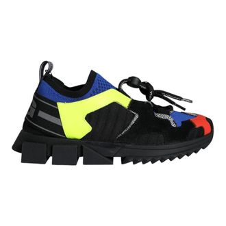 Dolce & Gabbana Heren, Schoenen, Veelkleurig, Maat: 38 EU Katoen
