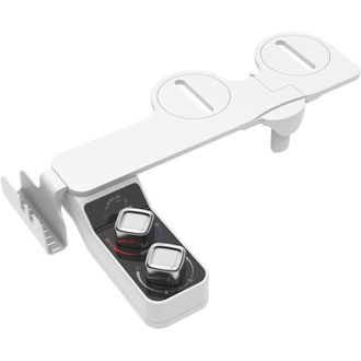 OEM Accesorio De Bid&eacute; Para Inodoro Con Agua Tibia, Boquilla Doble No El&eacute;ctrica Para Descarga Frontal Y Posterior, Rociador De Agua Autolimpiante Con Boqui