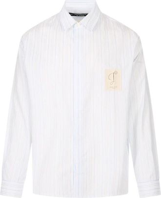 Jacquemus La Chemise Simon ML - Heren - Zakelijke Overhemden - Wit - S - Katoen - Overhemden