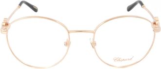 Chopard Demo Round Ladies Eyeglasses VCHC52S 08FC 51