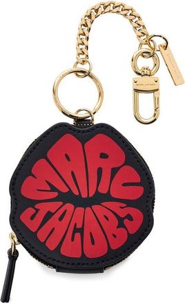 Marc Jacobs The Marc Lips Pouch Bag Charm in Black at Nordstrom