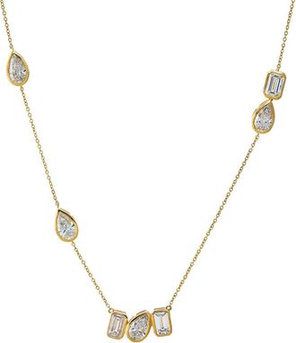 Adina Eden 14K 4.29 Ct. Tw. Lab-Grown Diamond Necklace