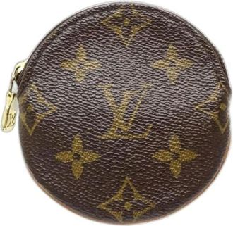 Louis Vuitton Pre-owned Wallets, female, Brown, Size: ONE SIZE Pre-owned Canvas Wallet