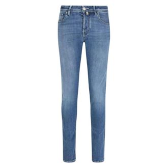 Jacob Cohen Slim-fit Jeans, male, Blue, Size: W32 Pant 5 Pkt Super Slim Fit Nick