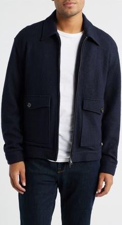 Rails Tillman Shirt Jacket in Navy Boucle at Nordstrom Rack, Size Xx-Large