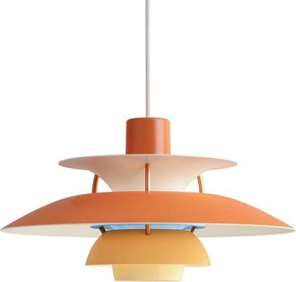 Louis Poulsen PH 5 Mini Pendelleuchte, orange