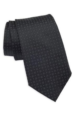 Calvin Klein Marina Neat Tie in Black at Nordstrom Rack