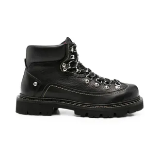 Dsquared2 Schoenen, Heren, Zwart, 44 EU, Lace-up Boots