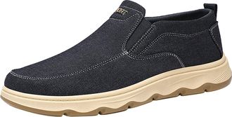 Generic TDEOK Mens Comfortable Shoes, Slip-On Loafers, Without Laces, Trainers, Summer Elegant Loafers, Wide Slippers, Non-Slip Walking Shoes, Soft Sole, Driv