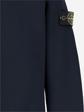 Stone Island Boys Sweatshirt Stretch Cotton Navy Knitwear Sweater