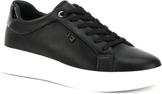 Unze Men AVICE Classic Lace Up Trainers UK Size 6-11 Black