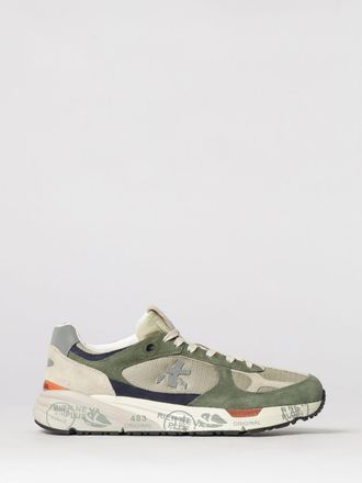 Premiata Sneakers Mase in camoscio e canvas